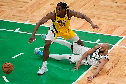 Aaron Nesmith and Derrick White